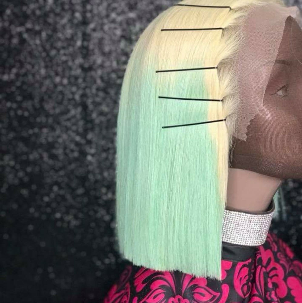 Nice lace front with two colors